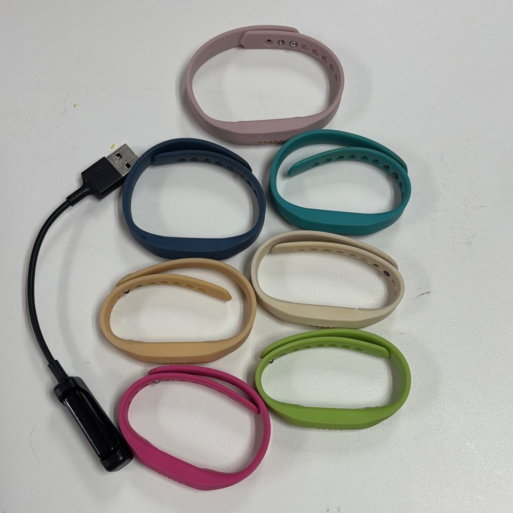 Colorful FitBit Flex Fitness Tracker Bands Set